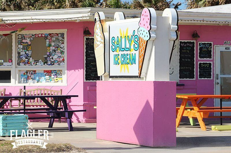 Sally's Ice Cream, Flagler Beach