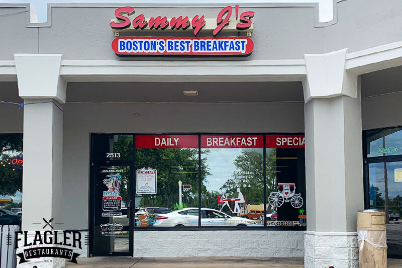 Sammy J's Boston's Best Breakfast, Flagler Beach