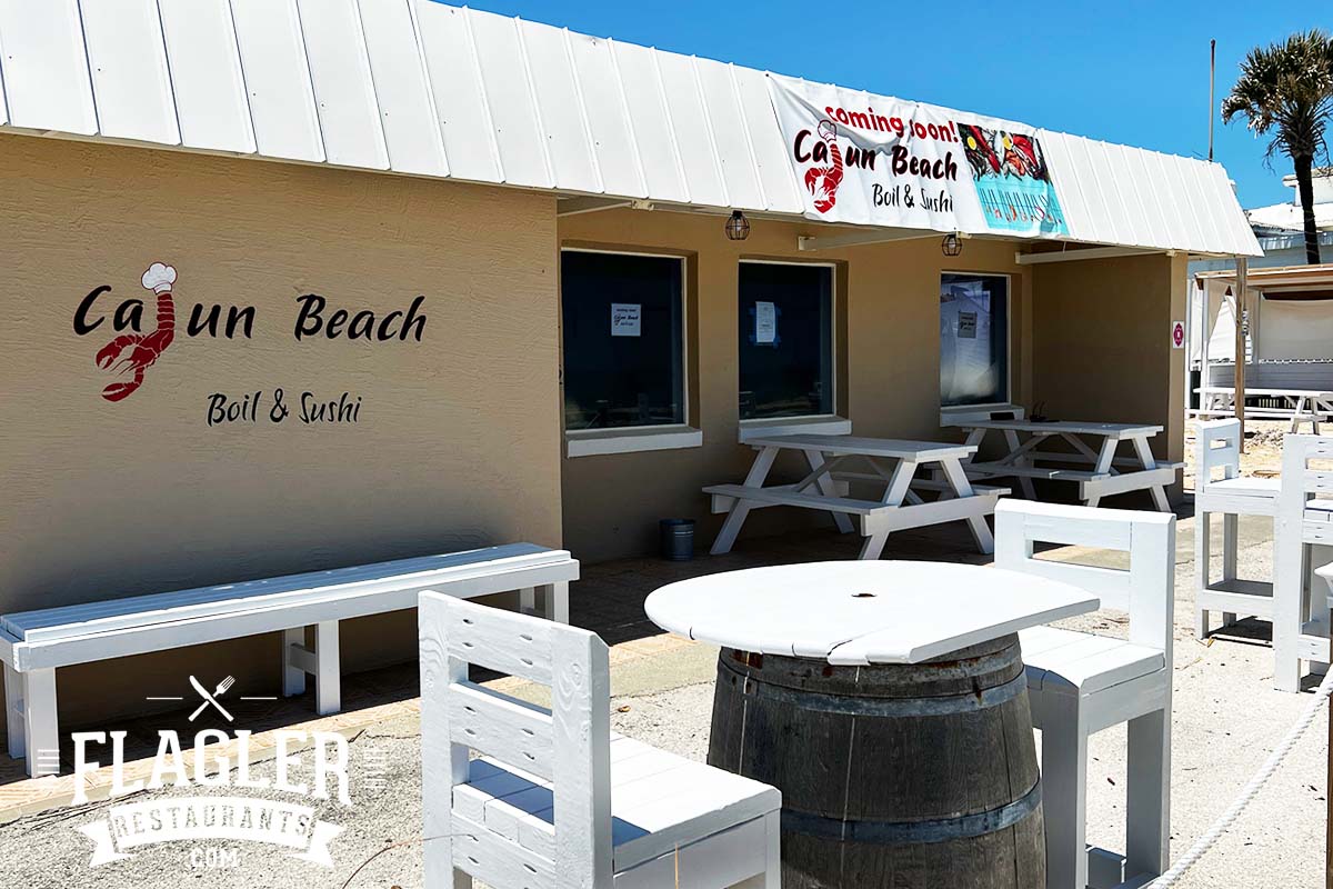 Review of Cajun Beach Boil and Sushi in Flagler Beach