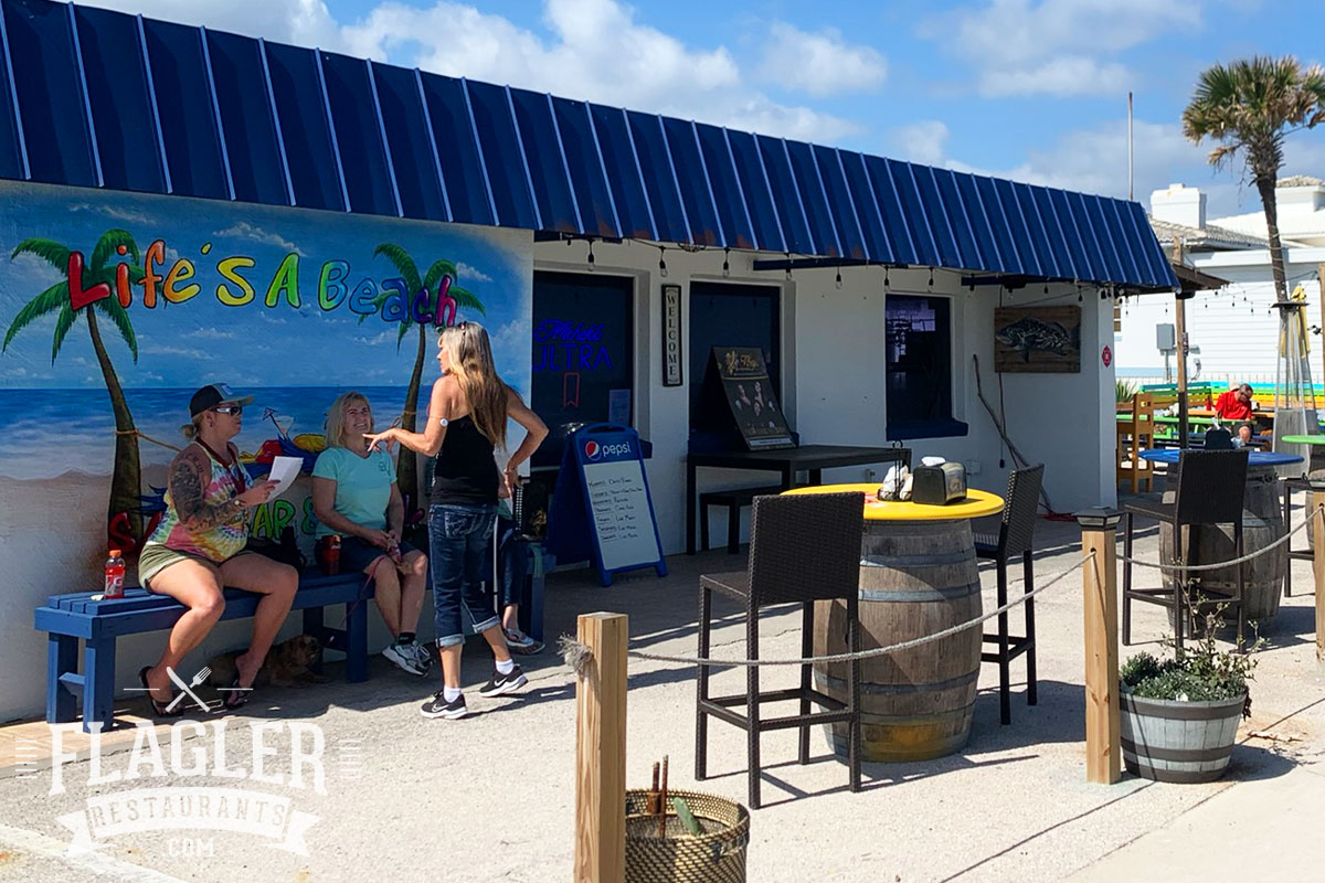 Life's A Beach Sandbar & Grill, Flagler Beach