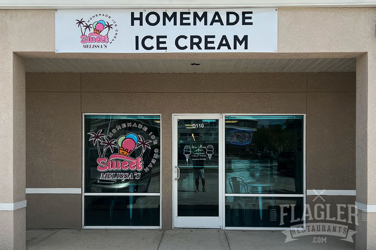 Review of Sweet Melissa's Homemade Ice Cream in Palm Coast